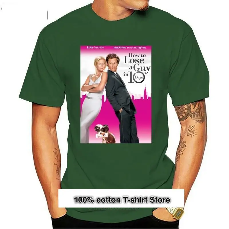

Camiseta de "потерять A un chico en 10 дней", cartel bluray, dvd, маленький, mediano, L, XL