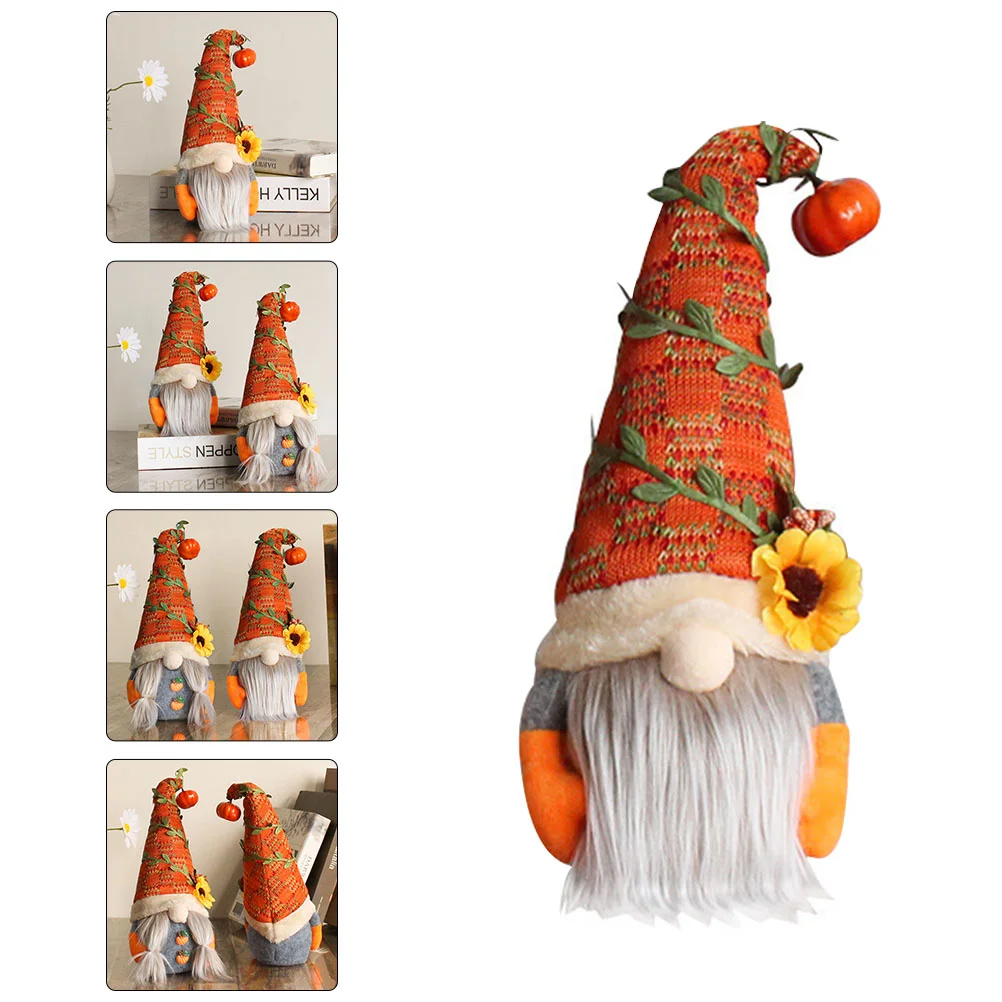 

Christmas Decorations Indoor Faceless Lovely Dwarf Children's Toy Pumpkin Sunflower Gnome