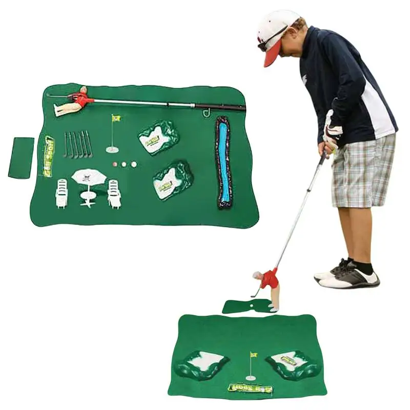 

Golf Set For Kids Mini Golf Set For Kids Fine Skills And Coordination Ability Development Indoor Outdoor Parenting Mini Golfer