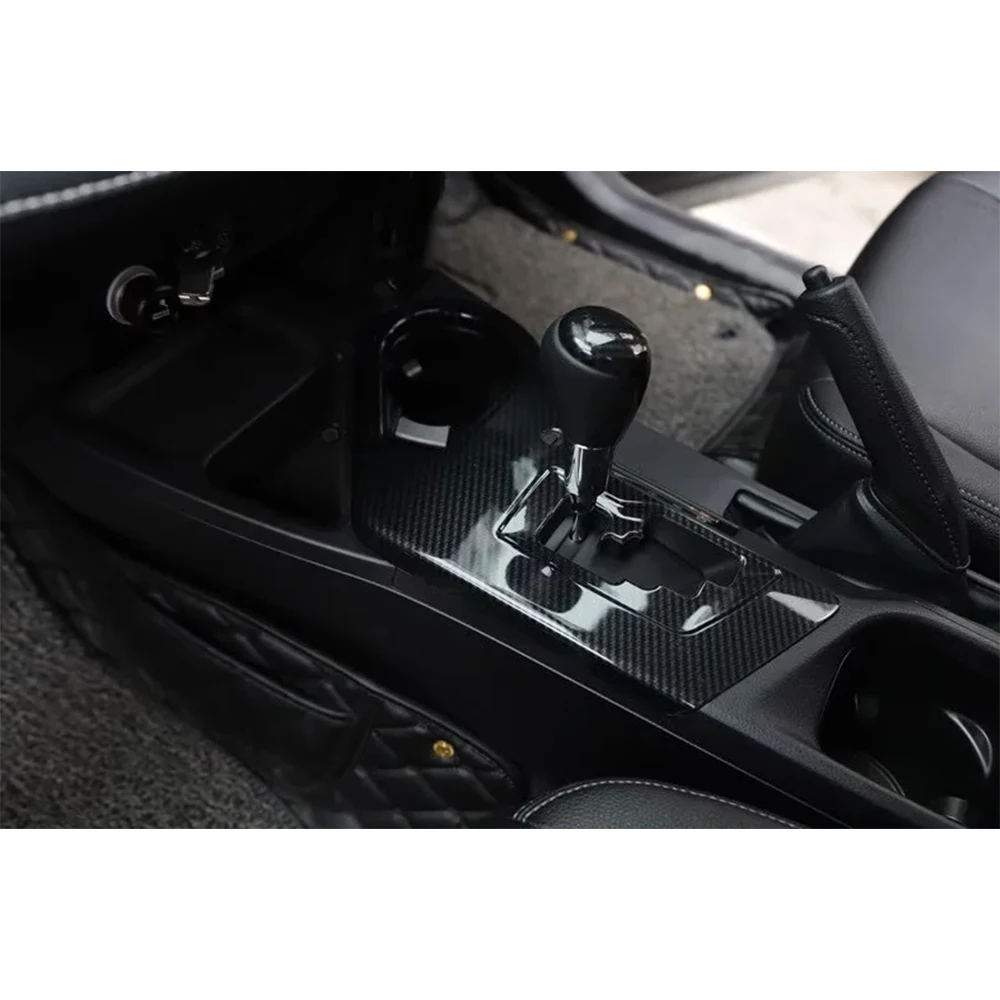 Фото Для Toyota RAV4 2013-2019 правый руль, переключатель подъема окна автомобиля, крышка переключения передач, наклейки из АБС-пластика, инструмент, стиль вентиляционного отверстия №4