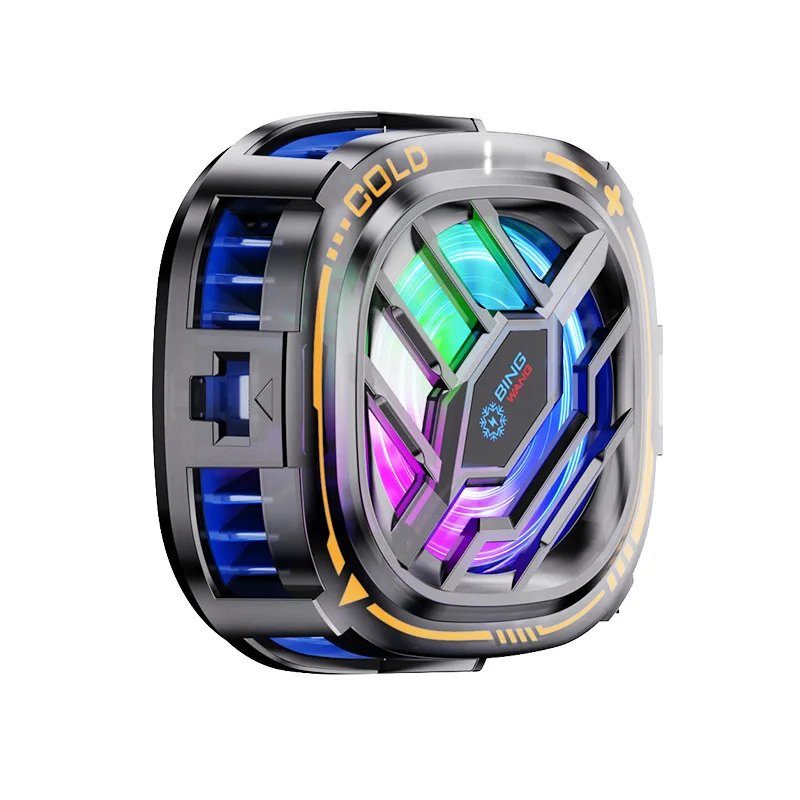 Трехскоростной Регулируемый Магнитный Кулер Для Телефона RGB Светодиодный