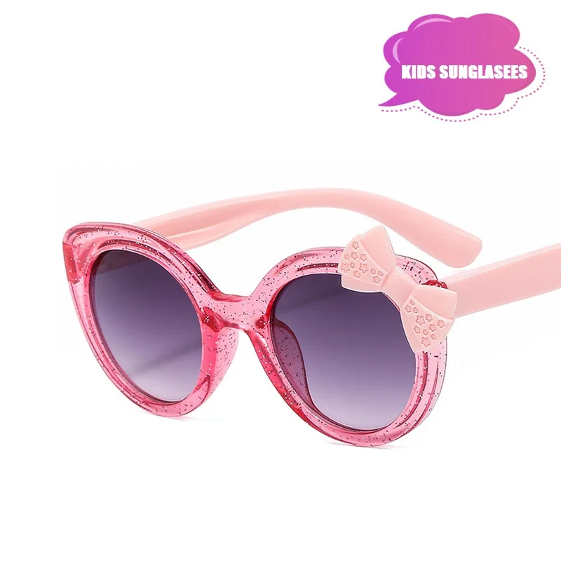 Love Heart Girls Kids Sunglasses 2023 Children's Eyewear Christmas Party Decration Eyeware UV400 Plastic Sun Glasses For Girls