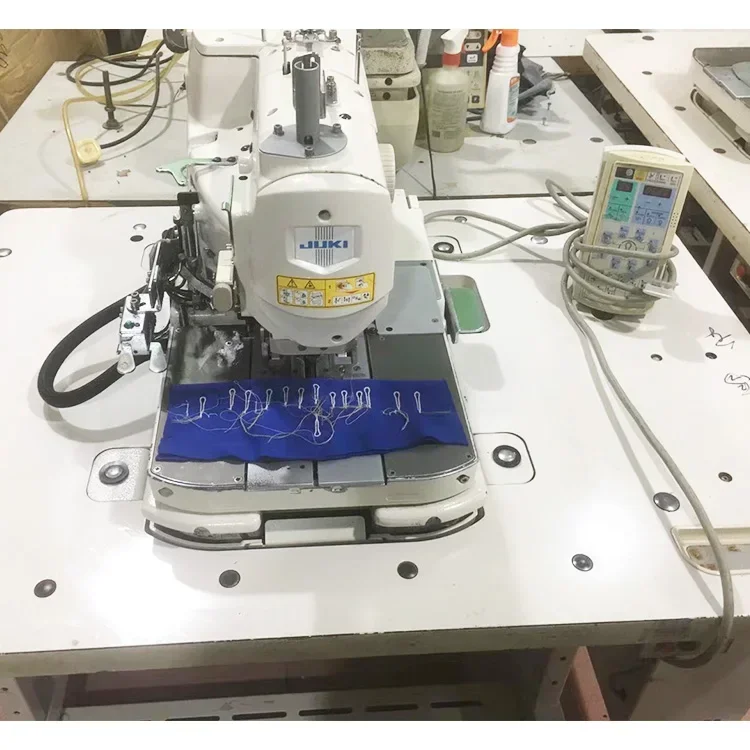 Промышленная швейная машина JUKI 3200 пуговица с ушком отверстиями для петель