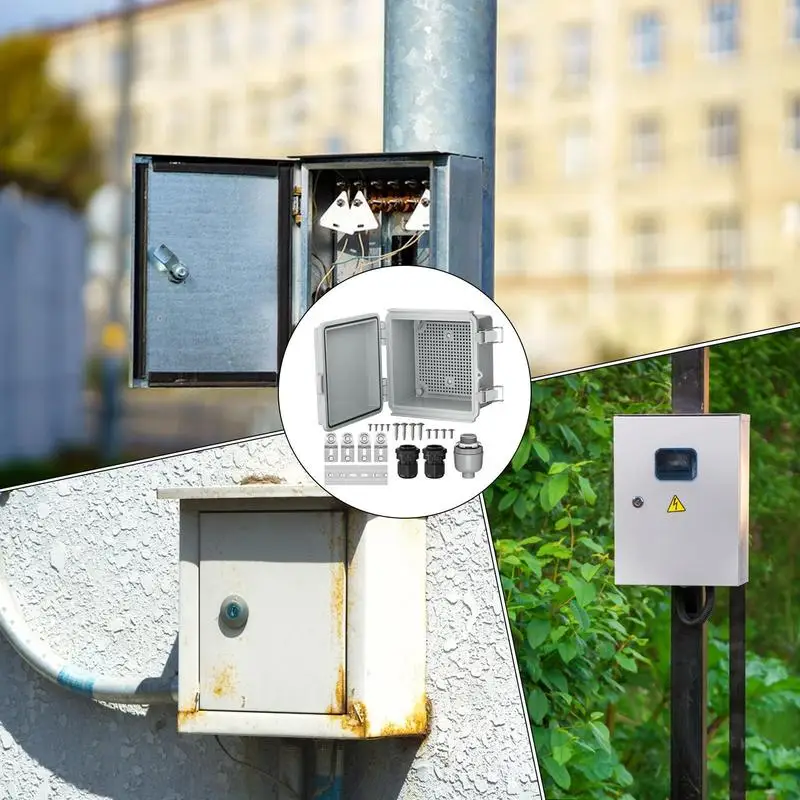 IP67 Наружная пластиковая водонепроницаемая распределительная коробка