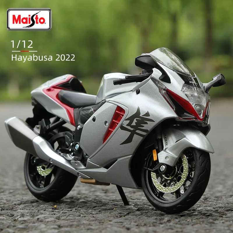 

1/12 Suzuki Hayabusa 2022 Sportster Toy Model Motorcycle Alloy Diecast Vehicle Model Toys for Boys Adult Collection Toy Kid Gift