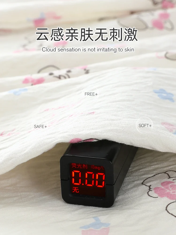 Весенне-осенняя Летняя женская пижама из хлопка и шелка с вставками в грудь