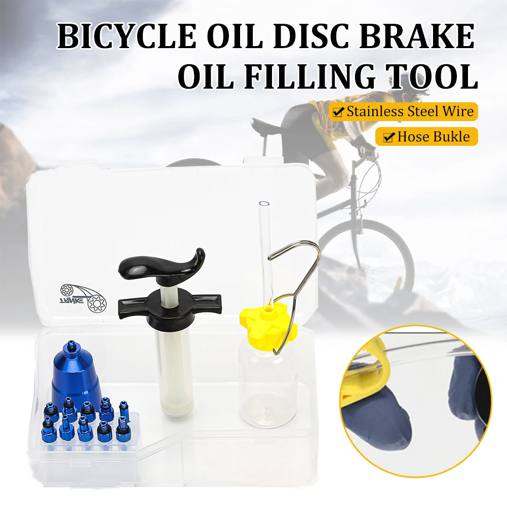

Bicycle Hydraulic Bleed Kit Hydraulic Dics Brake Advanced Version For For SHIMANO, SRAM, TEKTRO, MAGURA Series