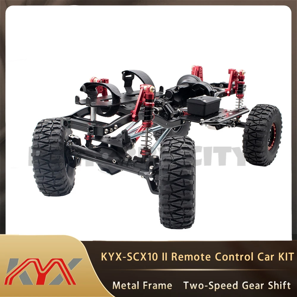 KYX SCX10 II 313 мм Колесная база стандартная двухскоростная рамка для скалолазания на