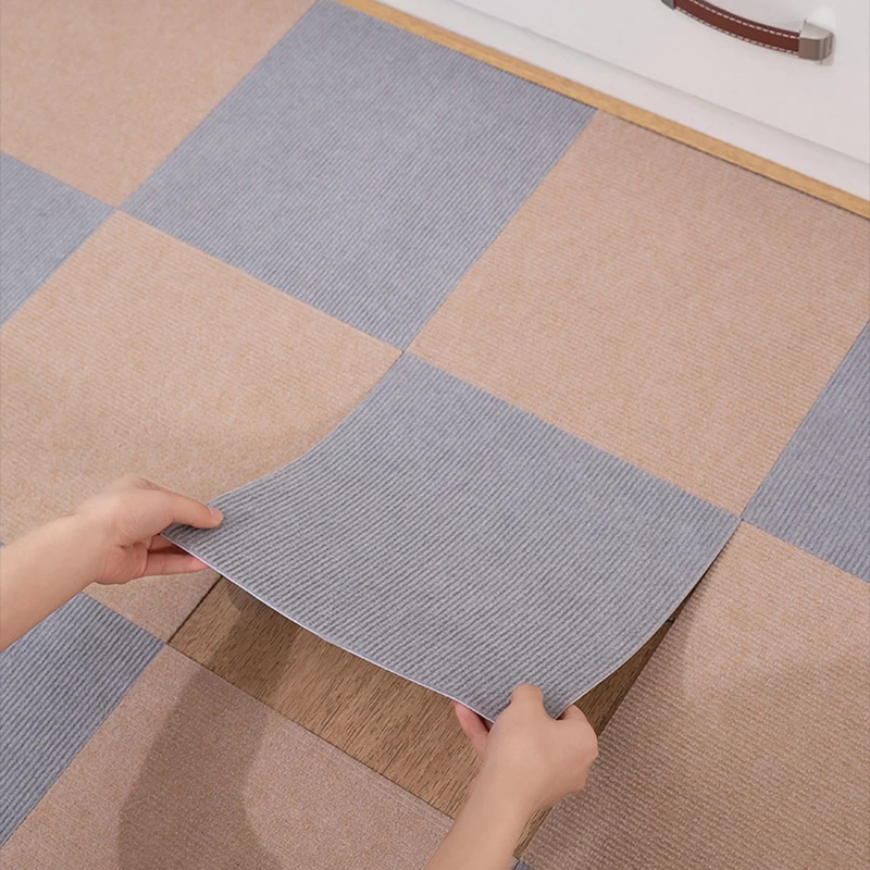 

New Self-adhesive Carpet Square 30cmx30cm Peel And Stick Removable Sticker For DIY Home Furnishing Wall Tiles Hallway Indoor