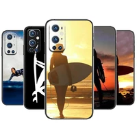 surfer surfing skateboard for oneplus nord n100 n10 5g 9 8 pro 7 7pro case phone cover for oneplus 7 pro 17t 6t 5t 3t case