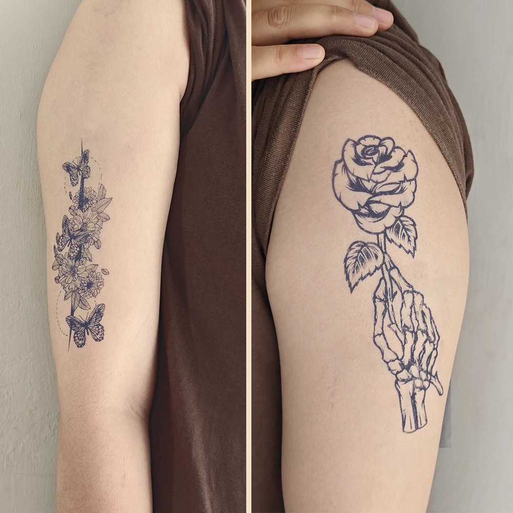 VeeCharm — полупостоянные временные татуировки-наклейки складной