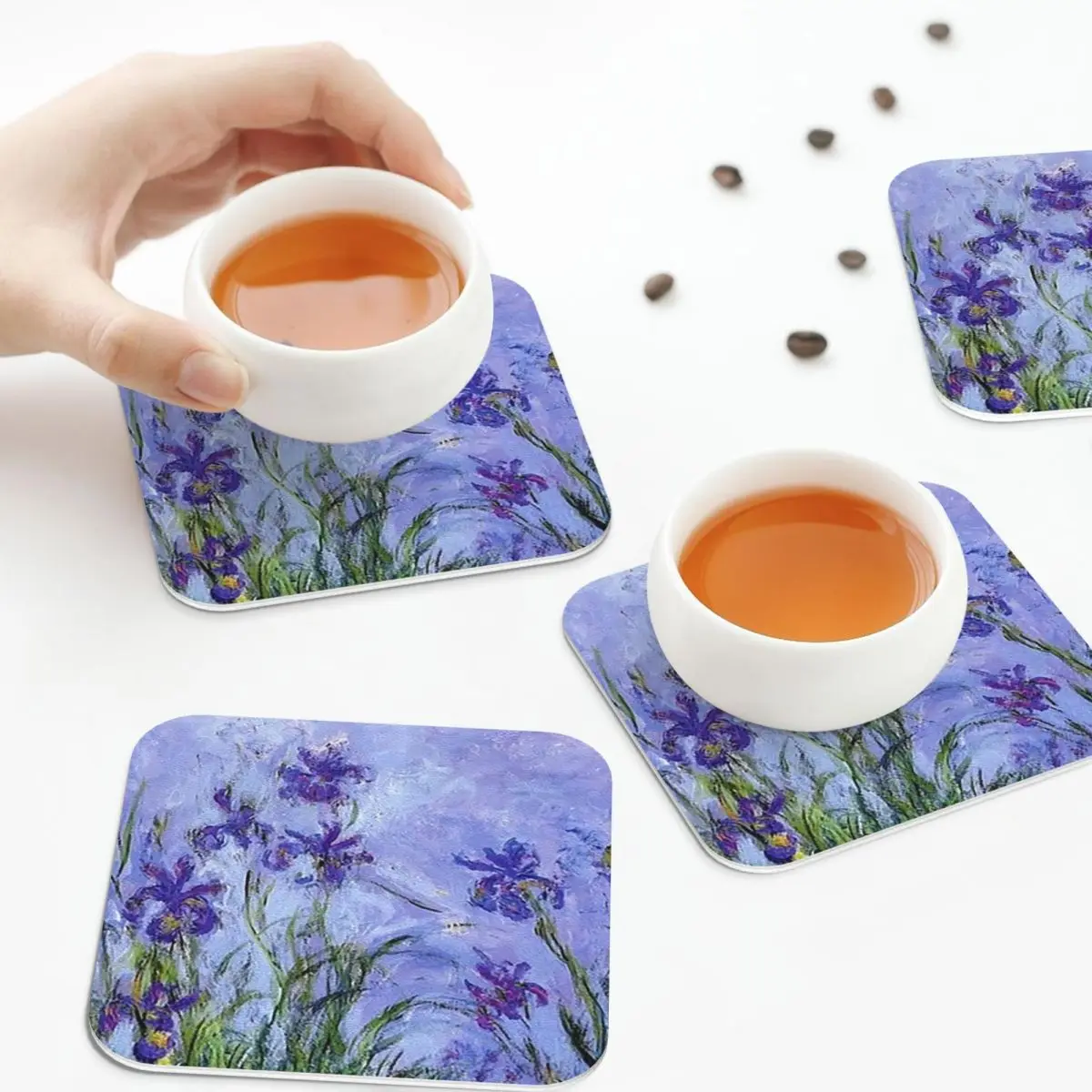 Подставки для кухни Ирисы сирени Клода Моне 191 шт./комплект 4 шт.