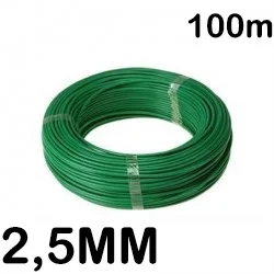 

Wire Cable Flexible 2,5mm. Green Roll 100 m. Copper MaxPrime Inmetro