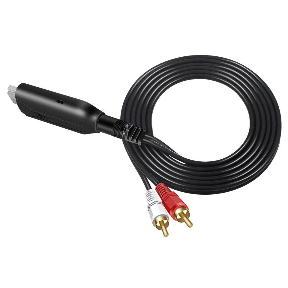 Фото Аудиоконвертер HDMI ARC (экстрактор звука) с выходом L/R Stereo 3.5 мм и каналом обратной связи ARC, 1.5 м / 4.92 фута, для HDTV и саундбаров №2