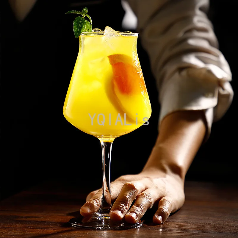 

2pcs/Set Lead-Free Glass Goblet Multi-Purpose Wheat Beer Steins Red Wine Glass Practical Cool Drinks Cup Wine Set