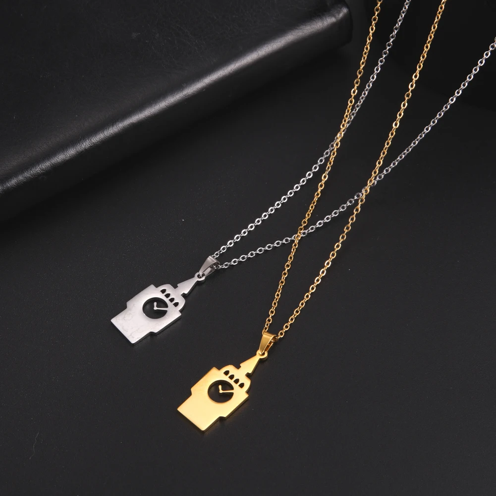 Skyrim Париж Эйфелева башня Лондон Биг Бен ожерелье для женщин церковь замок