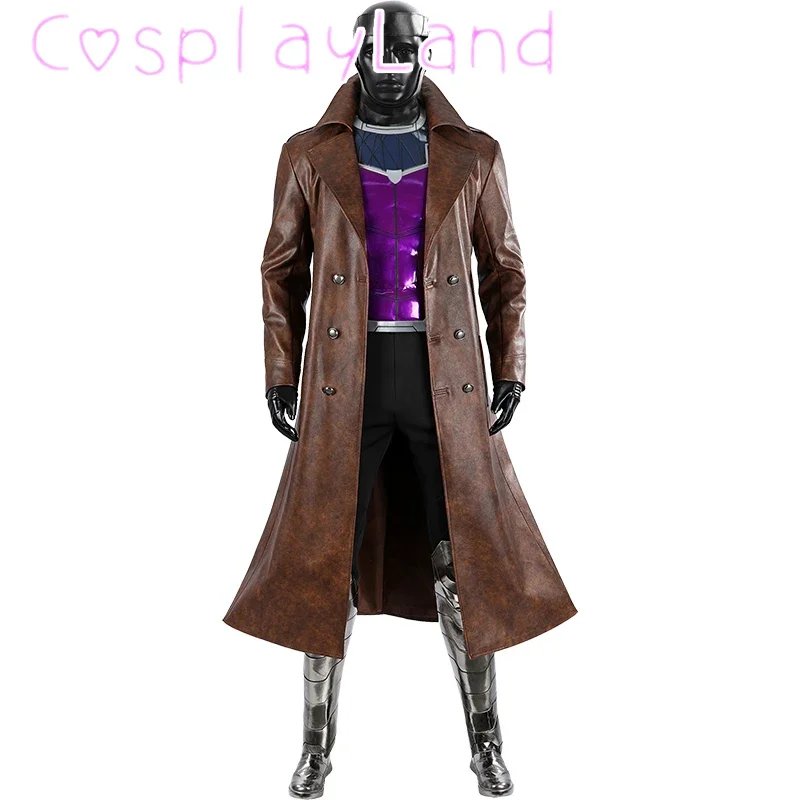 Disfraz Gambit Косплей Костюм Fanstasy Мужской Хэллоуин Карнавальная Одежда Супергерой