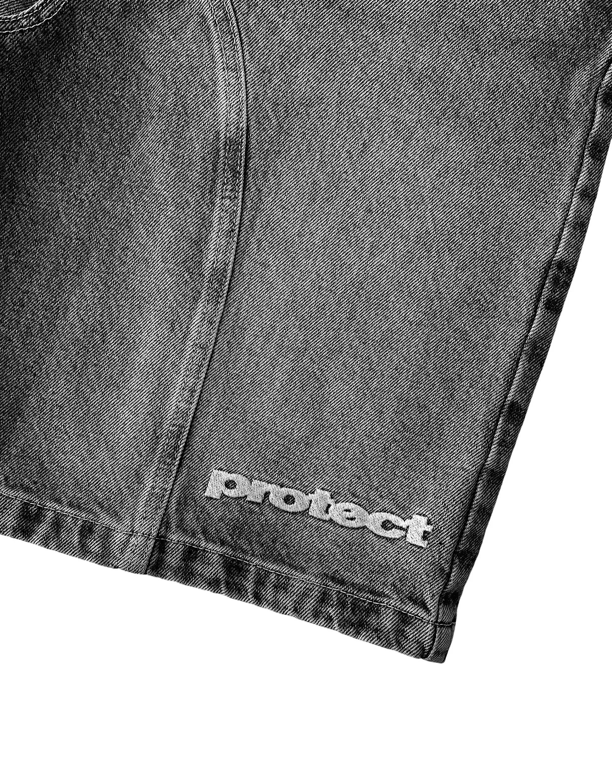 Шорты мужские/женские джинсовые с вышивкой в стиле хип-хоп