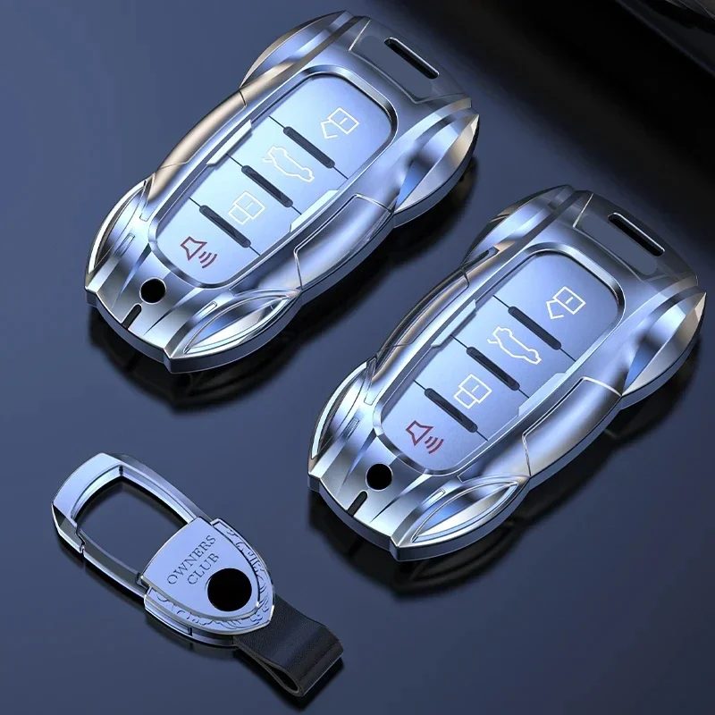 Металлический чехол для дистанционного ключа автомобиля чехол-держатель корпус