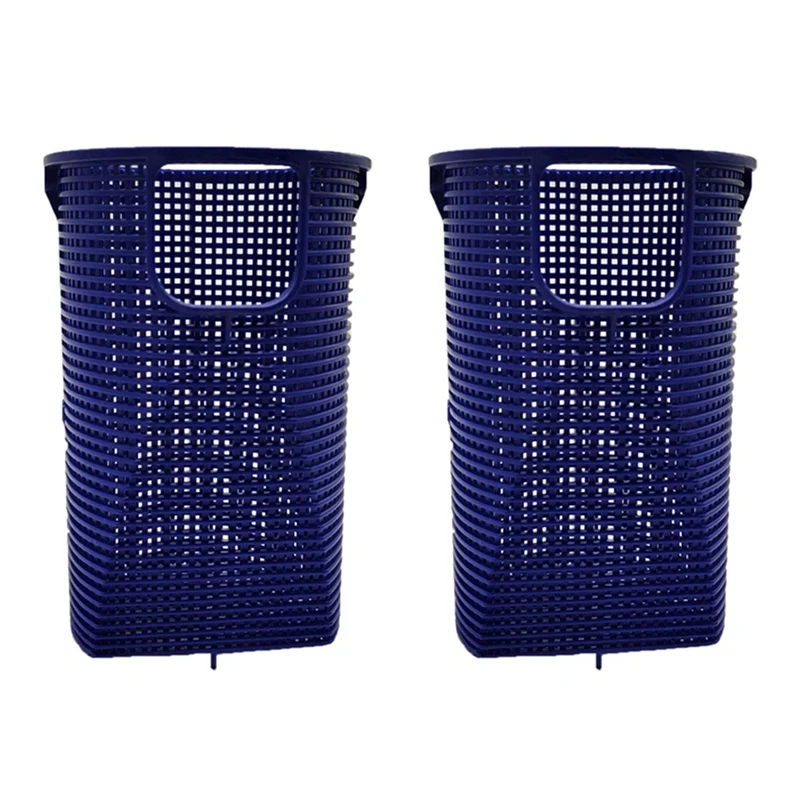 

2X Swimming Pool Pump Basket Strainer Skimmer Baskets Pool Filter Basket Replacement Tank Skimmers Pool Accessories
