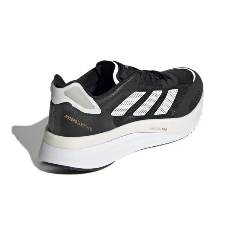 Adidas Adizero Boston 10. Черно-белые кроссовки H67513