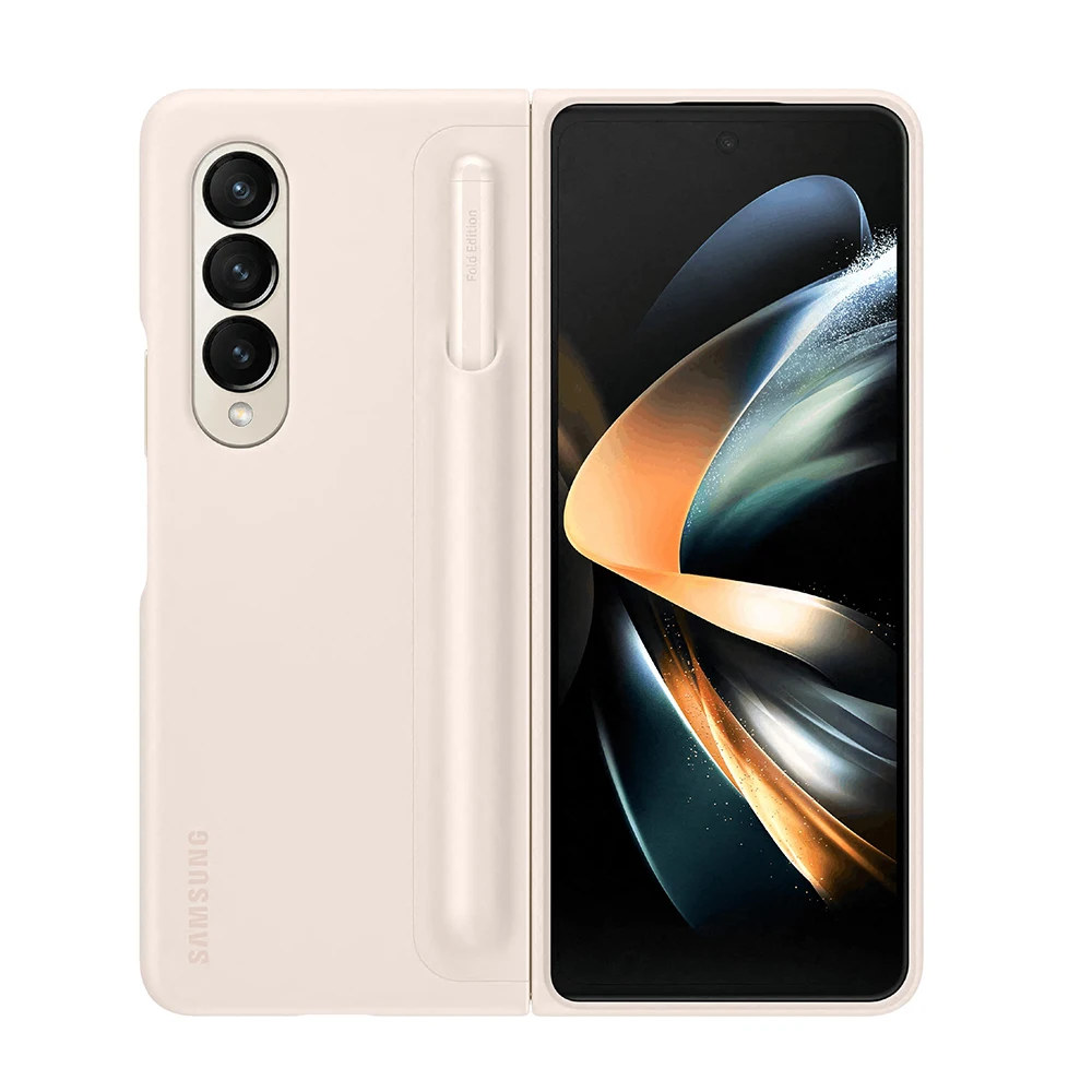 Оригинальный чехол-подставка с ручкой для телефона Samsung Galaxy Z Fold4 включая S Pen и