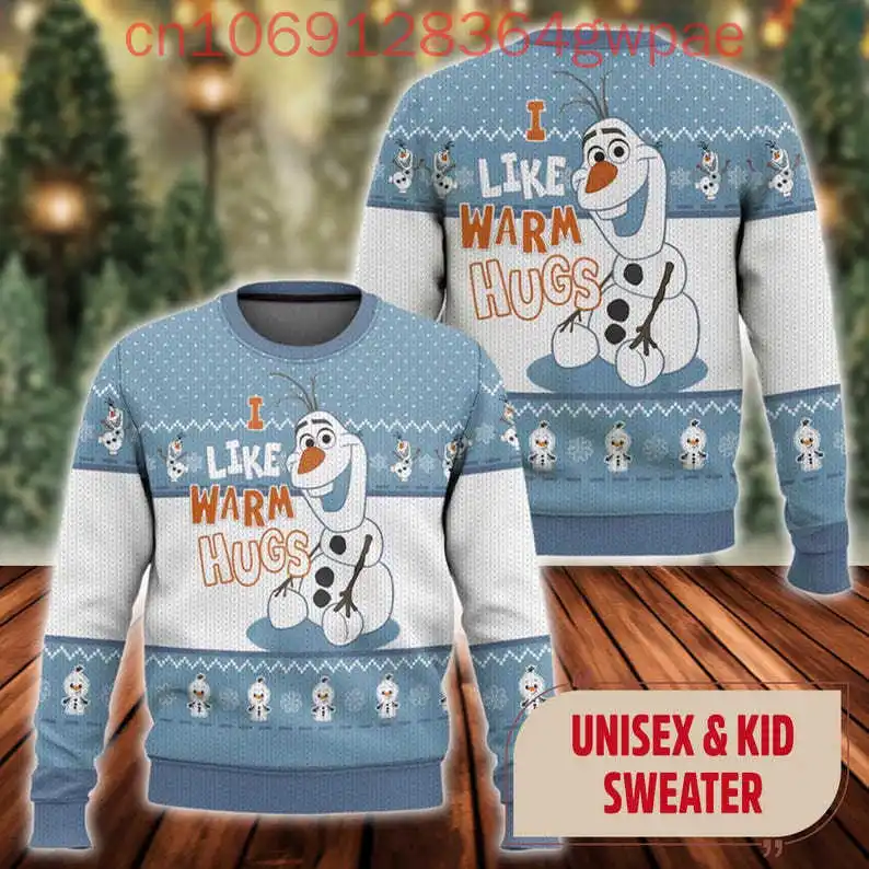 MINISO Праздничный свитер Olaf