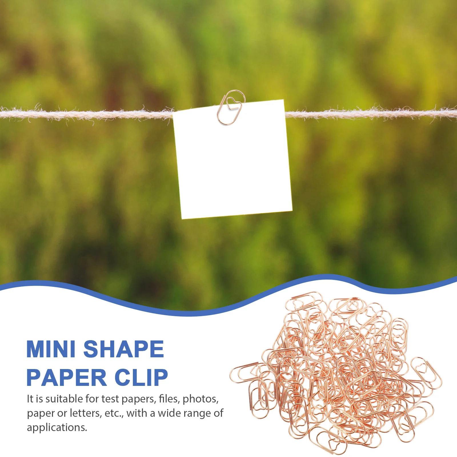 100 шт. скрепки для бумаг небольших документов вязание многофункциональные