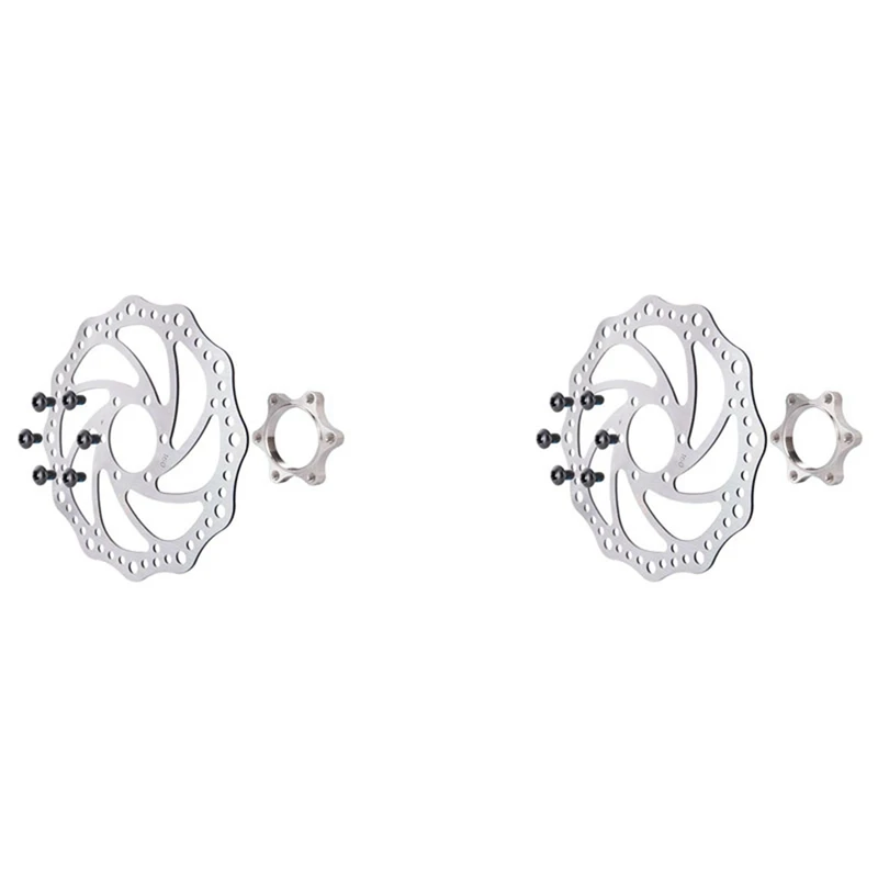 

2X Велосипедный тормозной диск ротор 160 мм аксессуары для дорожного велосипеда из нержавеющей стали с диагональным отверстием 48 мм