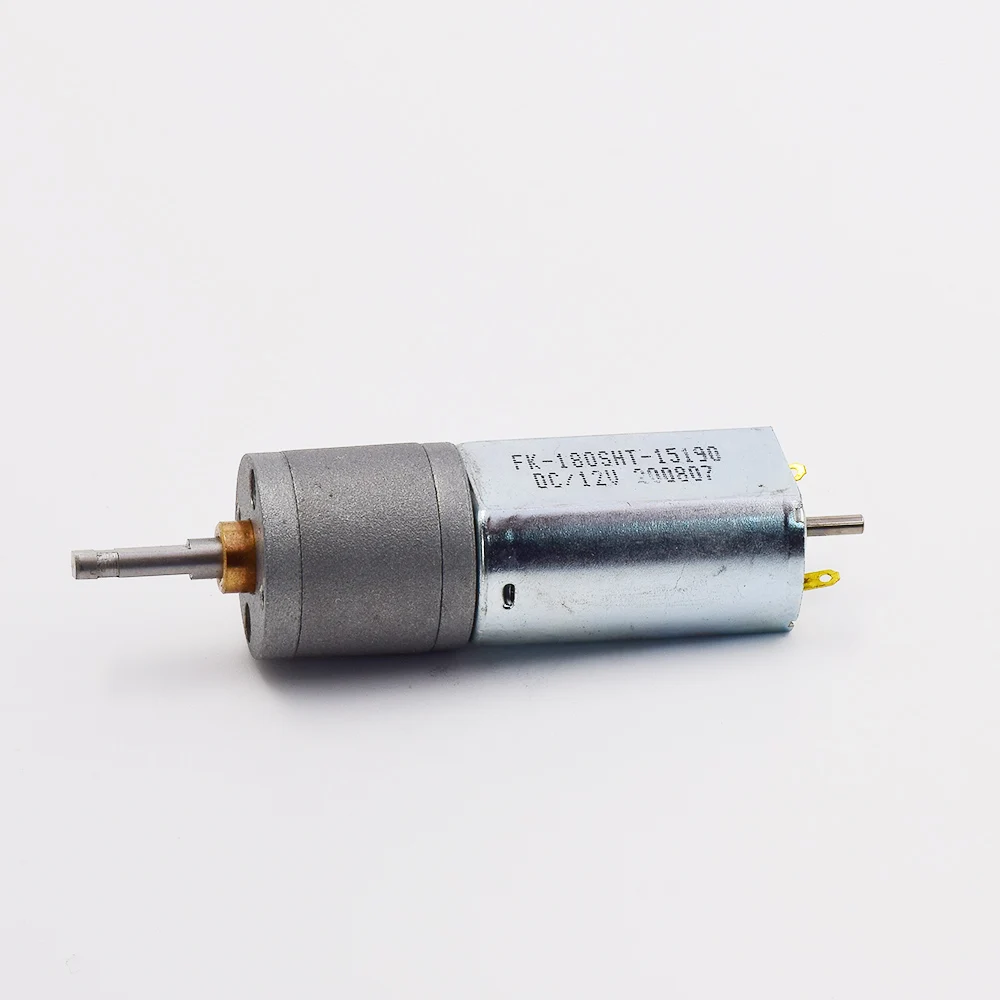 

Микро Мини 20-миллиметровый редукторный двигатель с двумя валами постоянного тока 5-12 в 65 об/мин, медленная скорость, большой крутящий момент, автоматический клапан, Электрический блокировочный робот