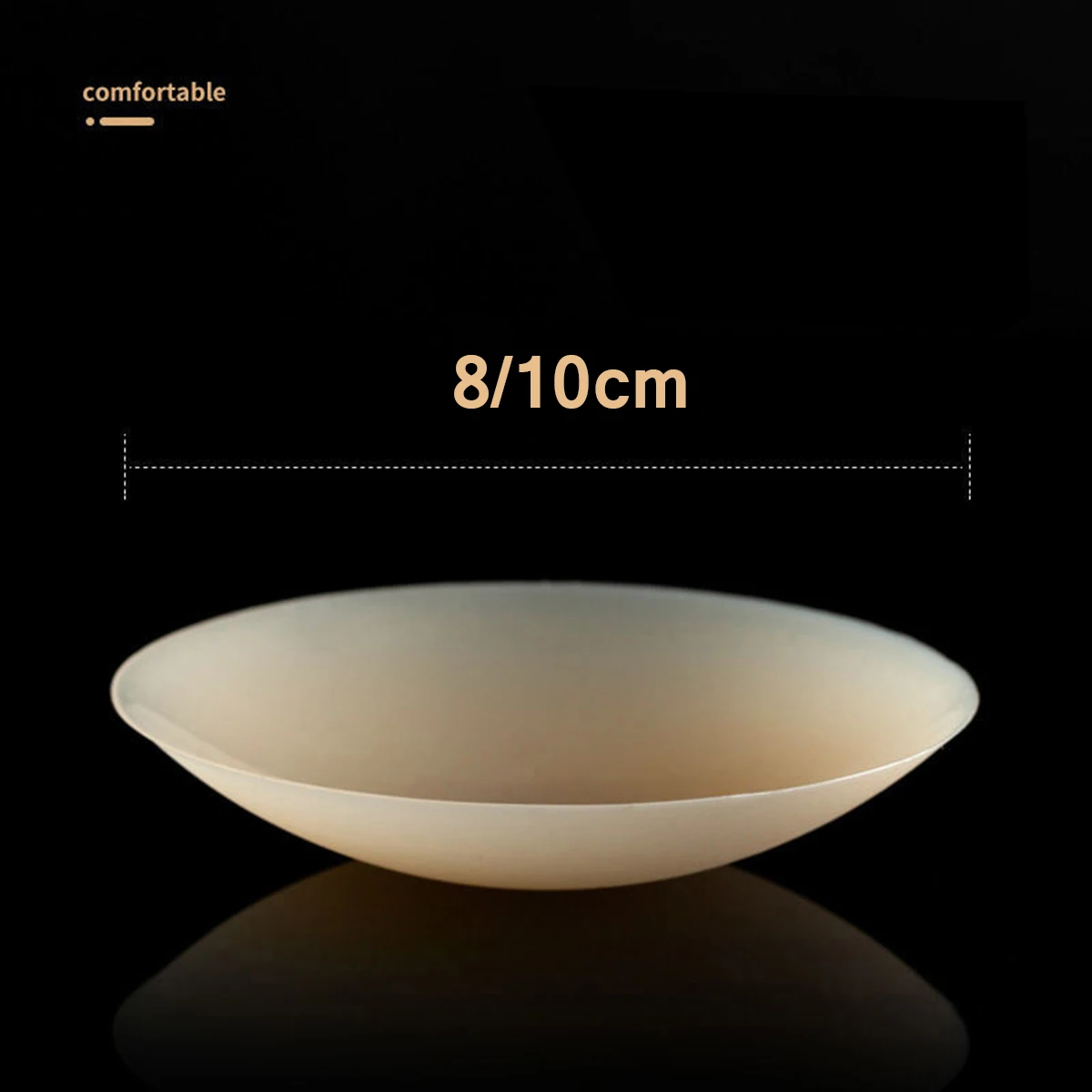 20 пар/партия силиконовые наклейки для груди 8 см 10