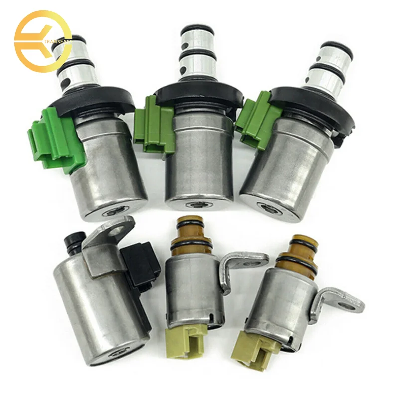 

6 PCS 4F27E Transmission Solenoid Kit 48420K-R Fit For Mazda 2 3 5 6 CX-7 MPV