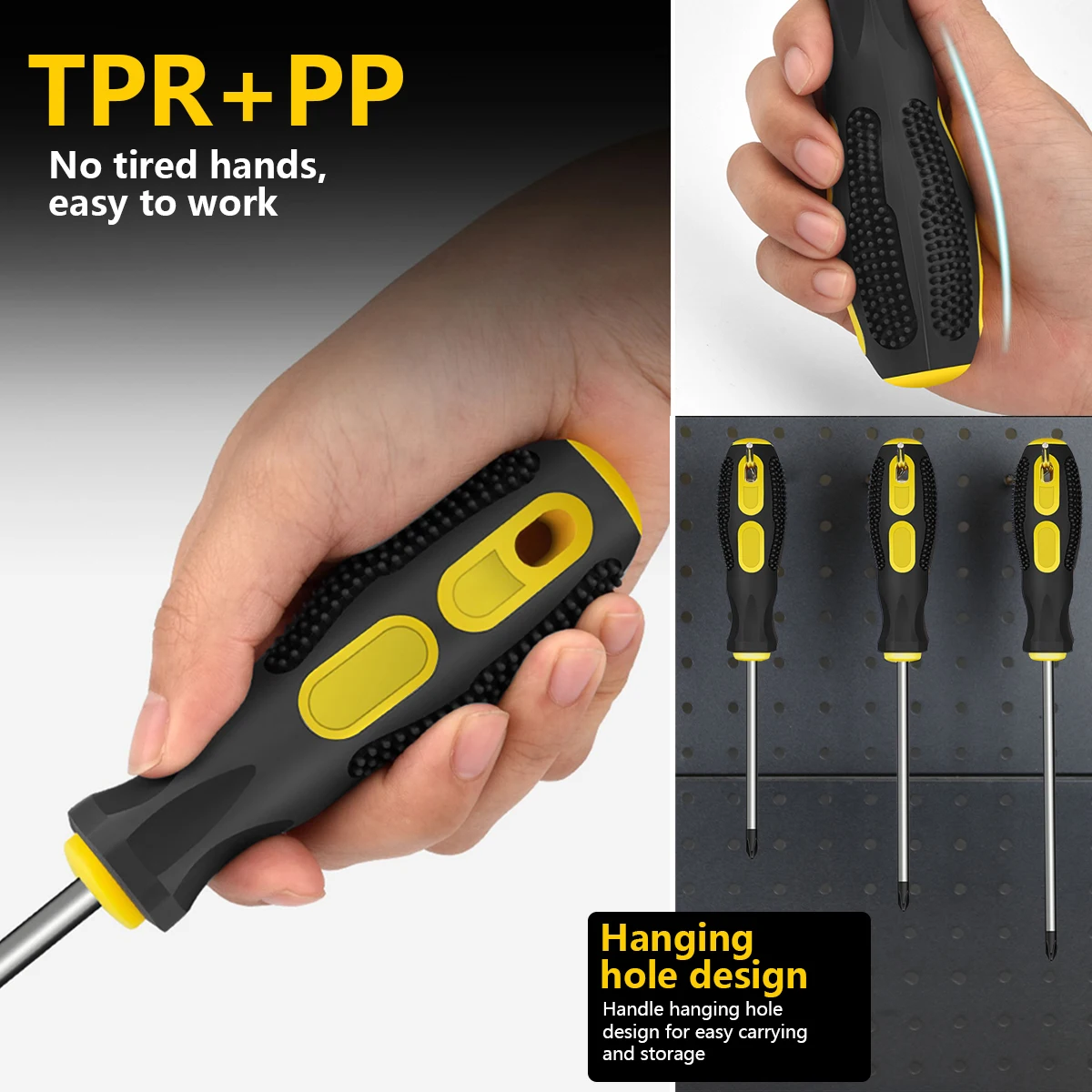 Набор отверток с магнитным наконечником 6/8/10 шт.