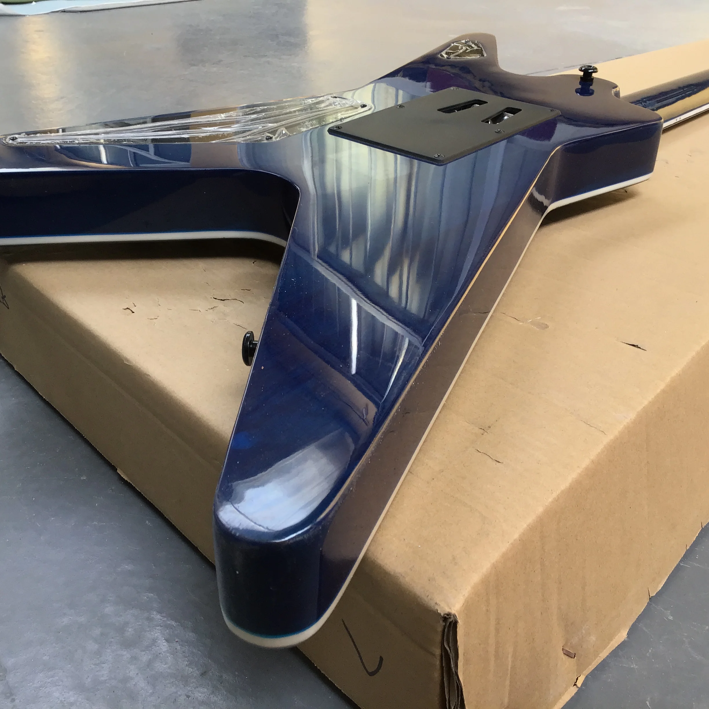 6-струнная электрическая гитара поверхность с Рисунком Тигра цветная