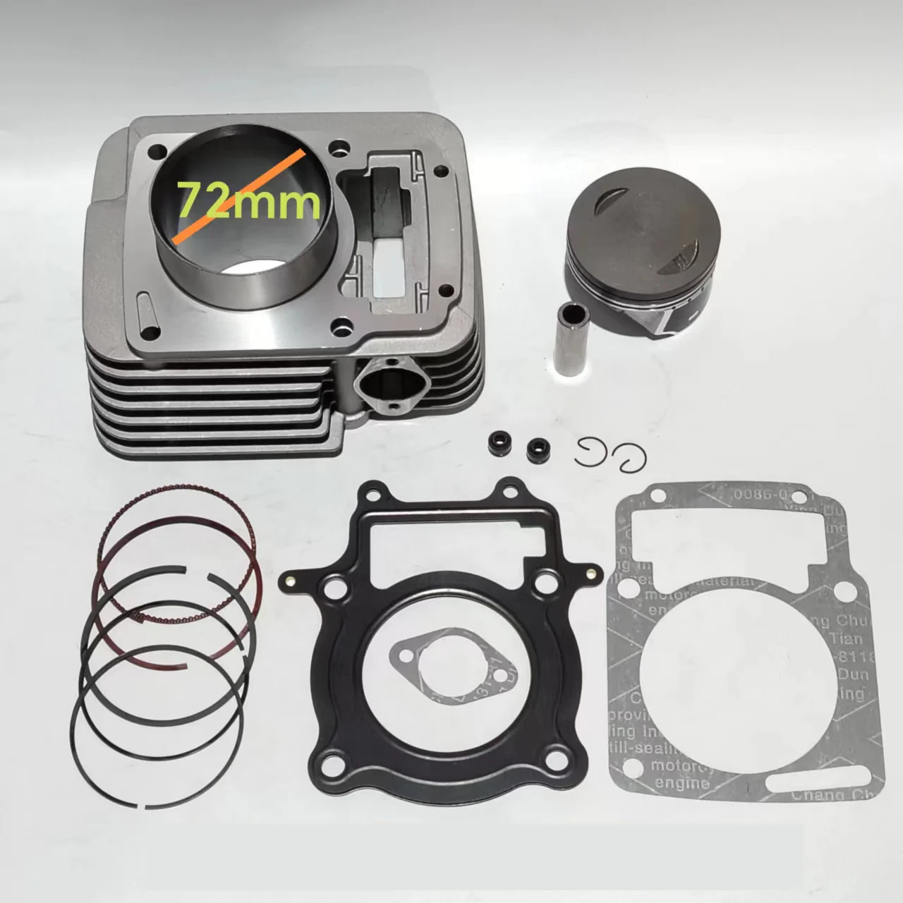 Комплект цилиндров CB250F 72 мм комплект прокладок поршневых колец для Zongshen Cb250-F kayo T4