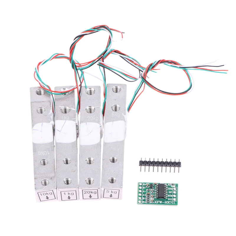 1/2 шт. датчик веса из алюминиевого сплава 1 кг 5 10 20