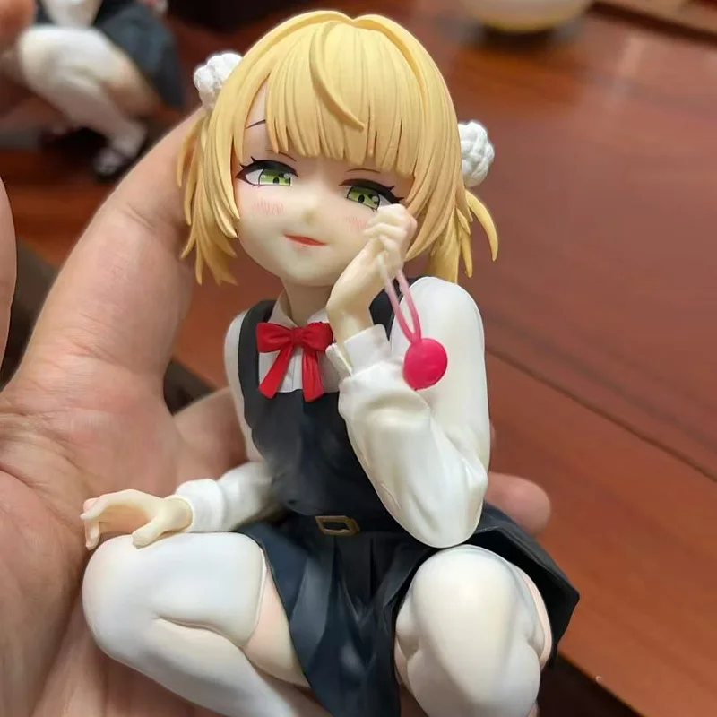Фото Фигурка аниме-девушки Шигуре Уи (15 см) из серии Virtual YouTuber, модель Ханазоно Серена, коллекционная кукла-игрушка, подарок №2