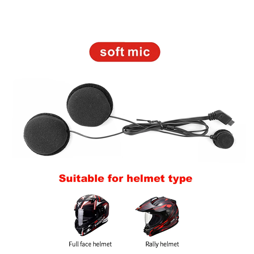 

Микрофонные детали для мотоциклетного шлема X1 Plus, гарнитура с Bluetooth, водонепроницаемое переговорное устройство