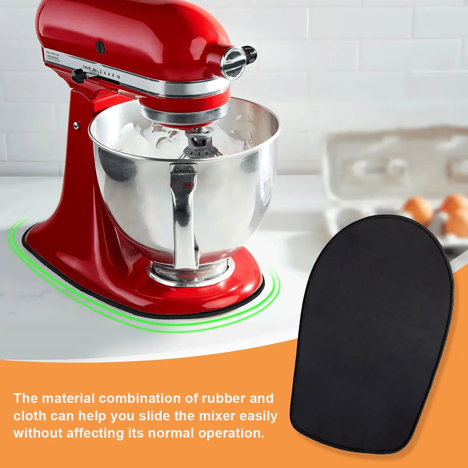 

Mixer Mover ForKitchenaid Stand Mixer Sliding Mat For Appliances Kitchen Aid Mixers Slider Mat Household Stand Blenders