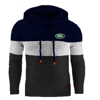 land rover car mens business casual hoodie mens fashion sportswear sweater pullover hot sale warm sweater