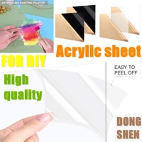 clear acrylic plexiglass sheet for picture frames palette diy draw signage board glossy black plastic organic glass methacrylate
