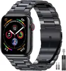 Ремешок металлический для Apple Watch 7 45 мм 41 мм, браслет из нержавеющей стали для iWatch 6 5 4 3 2 SE 44 мм 40 мм 42 мм