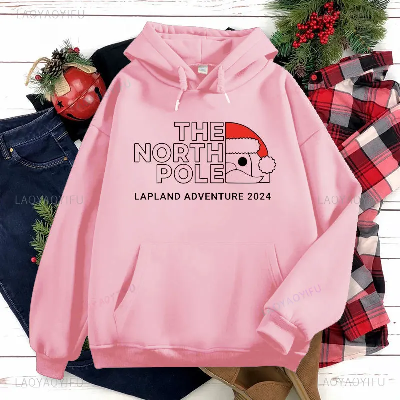 Теплая толстовка с лацканами одинаковые семейные праздники Рождественский