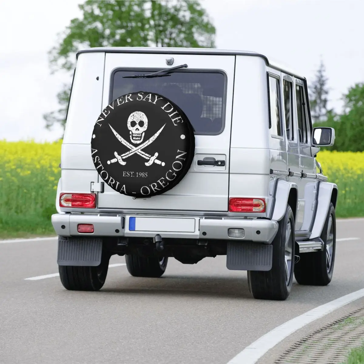 Фото Защитная крышка для шин Jeep Trailer Ленивец Chunk Brother telli №3