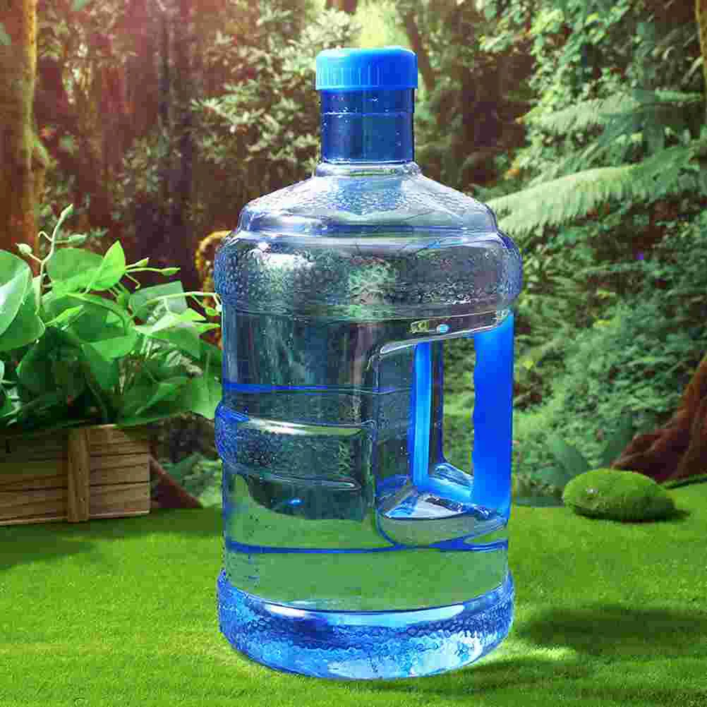 

2 Pcs Waterbottle Containers Portable Jug Outdoor Kettle Large Capacity The Pet Mineral Travel Bucket Camping Handheld