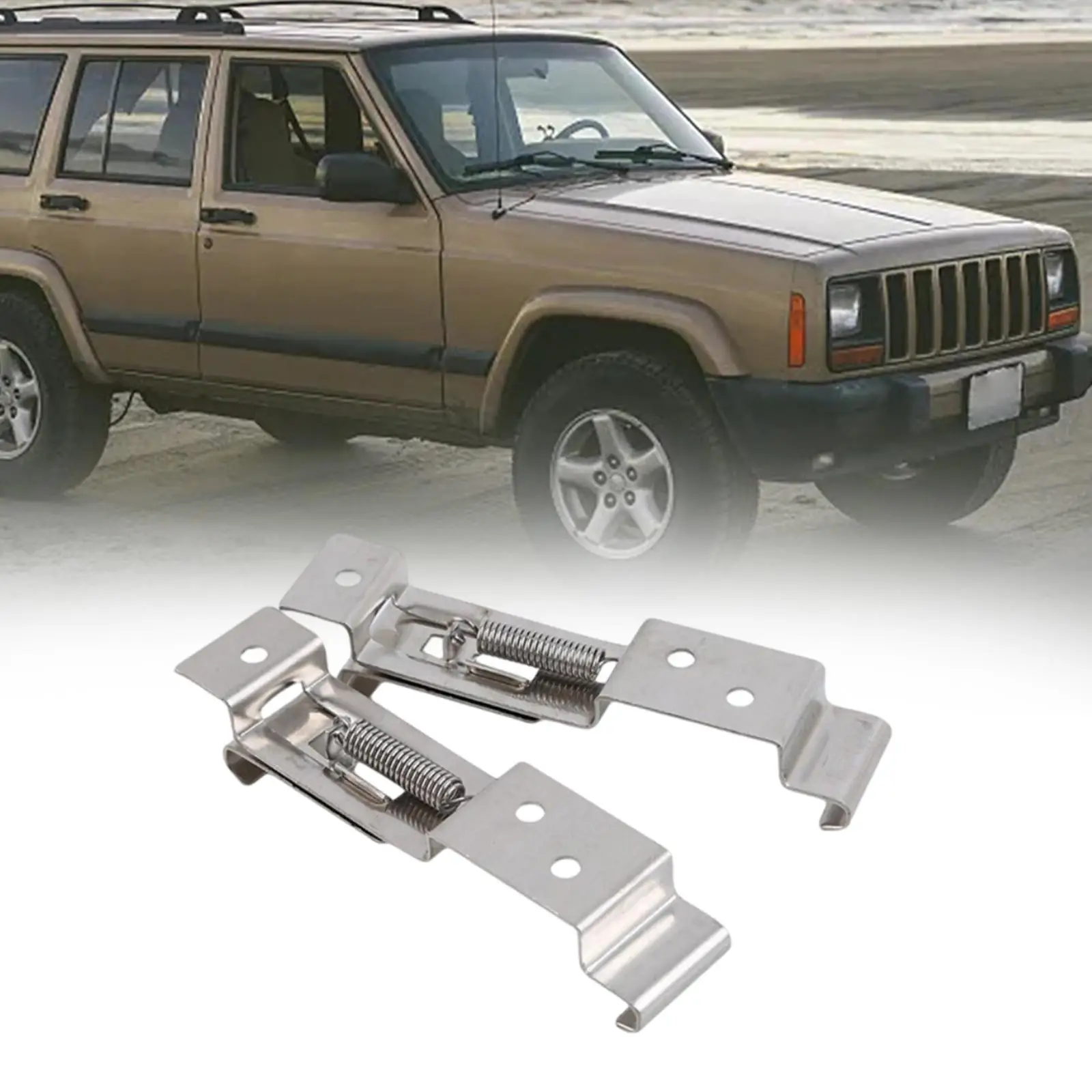 2x держатель рамки номерного знака автомобиля пружинный кронштейн для грузовика