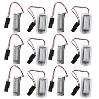 6x white red car led door courtesy light for toyota wish prius camry alphard isis estima for lexus is250 rx350