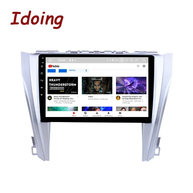 Idoing 10 2-дюймовый автомобильный стерео радиоплеер Android для Toyota Camry 7 XV 50 55 2014