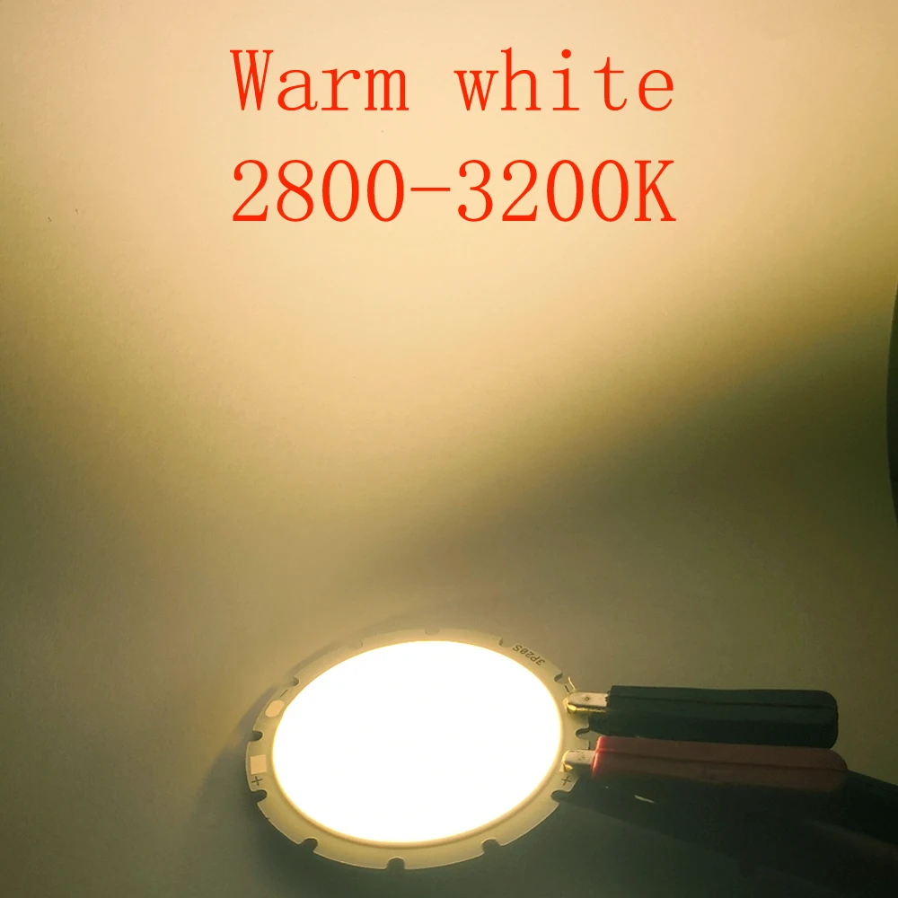 

Источник света FTZOTOF COB Круглый 15 Вт 20 Вт 30 Вт 40-66 В постоянного тока 49 мм встроенный чип светодиодсветодиодный теплая естественная холодная белая лампа самодельная направленная лампа