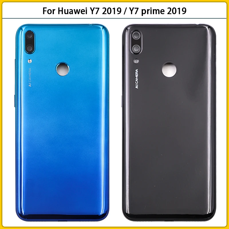

10 шт., задний корпус для Huawei Y7 prime 2019 6,26 дюйма